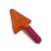 2 Pack Ideal Sno-tools Snow Toys - Trowel And Float - Orange And Pink