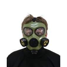 Halloween Costume Military Green Gas Mask - Adult One Size Way To Celebrate 