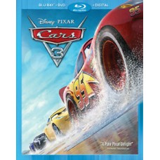 Cars 3 Blu-ray Dvd Jenifer Lewis Cristela Alonzo Armie Hammer Larry + Slipcover