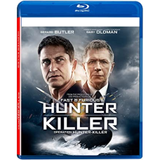 Hunter Killer Blu-ray Canadian Release Gerard Butler Gary Oldman