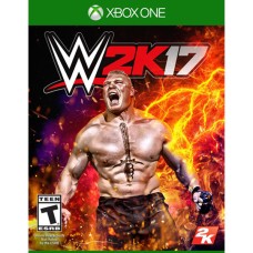 Wwe 2k17 Xbox One Complete Microsoft Brock Lesnar Very Good Condition