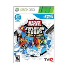 Marvel Super Hero Squad: Comic Combat Microsoft Xbox 360, 2011 With Manual