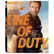 Line Of Duty (blu-ray) 2019 With Slipcover Aaron Eckhart Canadian Release