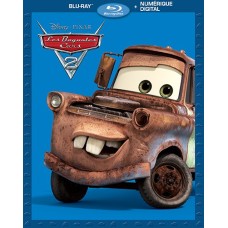 Disney Cars 2 (blu-ray) Disney - Canadian Cover