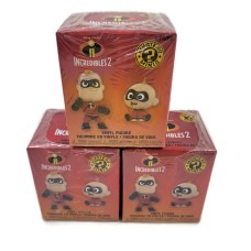 Set Of 3 Blind Box Funko Mystery Minis Incredibles 2