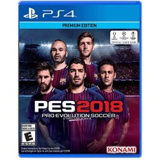 Pro Evolution Soccer 2018 Premium Edition Sony Playstation 4, Ps4 2017 Rate E