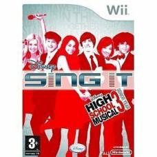 Disney Sing It High School Musical 3 Senior Year Nintendo Wii Video Game 2009