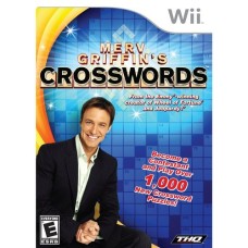 Nintendo Wii Merv Griffin's Crosswords 2008 With Manual