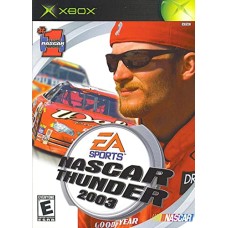 Nascar Thunder 2003 Microsoft Xbox Game And Cover (broken Case) 