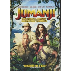 JUMANJI: WELCOME TO THE JUNGLE (DVD, 2017, WIDESCREEN) DWAYNE JOHNSON