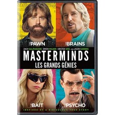 MASTERMINDS (DVD) CANADIEN RELEASE