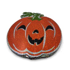 Lot Of 4 Halloween Holographic Path Markers (pumpkin), 24 Inch