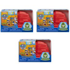 Paw Patrol Mini Figures Mystery Dino Blind Box Blue Red Series 7 Lot Of 3