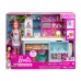 Barbie Bakery Playset Doll ( 12 In.) Pink Hair Bakery Station With Dough 20+ Pcs
