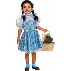 Rubie's Wizard Of Oz Dorothy Girl Halloween Dress Costume Child S Small (4-6)