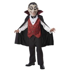 Vampire Child Halloween Costume Medium (8-10) M With Giant Googly Eyes!
