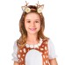 Girls Dazzling Deer Halloween Costume Child Large (10-12) Dress With Tail