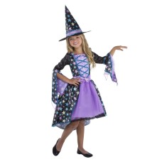 Girls' Pastel Candy Witch Halloween Costume Child Large (10-12) L