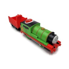 2019 Thomas & Friends Talking Percy Green Train & Red Car Motorized Glk80, Works