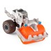 Monster Jam Rolland Silver Dirt Squad Steamroller 1:64 Scale Die-cast Vehicle
