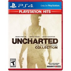 Uncharted:the Nathan Drake Collection Ps4 Playstation Hits Red Case