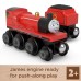 Thomas & Friends Wooden Railway James Engine And Coal Car Push-along Train Ma