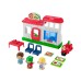 Fisher Price Little People We Deliver Pizza Place Restaurant Motorbike Toppings