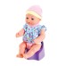 My Sweet Baby 12 Inches Baby Doll With Musical Potty Multi