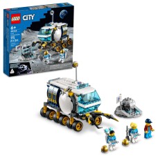 Lego City Lunar Roving Vehicle 60348 Building Kit Space Toy For Kids Aged 6+
