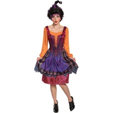 Disney Hocus Pocus Mary Salem Witch Costume Goofy Fancy Dress Womens Small (4-6)