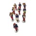 1993 Rare Lemax Porcelain Marching Band, Set Of 10 33081