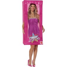 Inspirit Designs Barbie Box Halloween Fantasy Costume Female  Adult 18-64  Pink