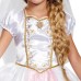 Tangled Girls' Rapunzel Wedding Dress Classic Costume Halloween Small (4-6) S