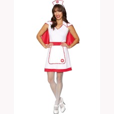 Hero Nurse Small Halloween Costume Adult Women's Small (4-6)