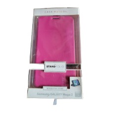 Case-mate Samsung Galaxy Mega 2 Pink Stand Folio Wallet Cover Case
