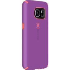 Speck Candyshell Hybrid Hardshell Case For Samsung Galaxy S7 - Purple / Orange