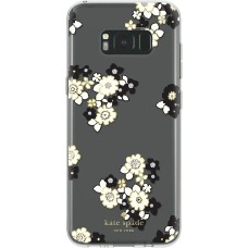 Authentic Kate Spade Phone Case Cover Samsung Galaxy S8 Floral Clear