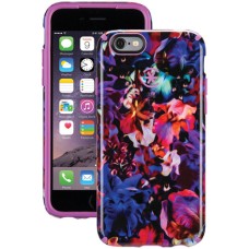 Speck Candyshell Inked Case - Lush Floral Pattern Beaming Orchid For Iphone 6,6s