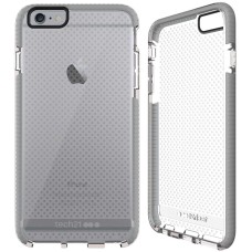 Tech21 Evo Mesh Elite Case Cover For Iphone 6 Plus/6s Plus - Clear Grey
