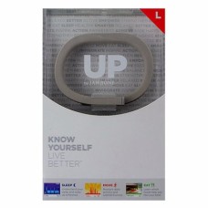 Jawbone Up Series Bluetooth Activity Tracker Wristband - Large - Light Gray 