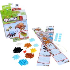 Qixels 3d Bugs Outbreak 300 Cubes Refill Pack, (for Use With 3d Maker)