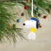 2022 Hallmark Peanuts Snoopy Hugging Woodstock Christmas Tree Ornament