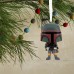 2022 Hallmark Funko Pop! Star Wars Boba Fett Christmas Tree Ornament
