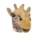 Halloween Mask Giraffe Animal Latex Cosplay, Costume, Adult One Size 14+