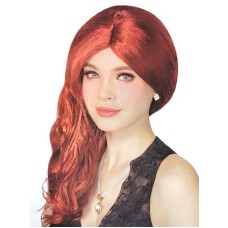 Adult Princess Redhead Red Wig One Size 14+ Halloween Cosplay Way To Celebrate