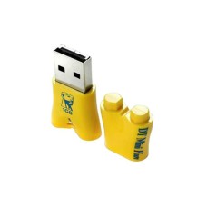 Kingston Datatraveler Mini Fun 1gb Flash Drive (usb2.0 Portable) W/games -yellow