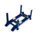 Adjustable Four Post Lift Blue 1/18 Diecast Model By Greenlight 12884