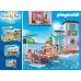Playmobil Family Fun Port With Merchant Of Ice 70279 Holiday Surf
