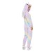 Women's Unicorn Halloween One Piece Pijama Jumpsuit ( Xsmall ) Xs