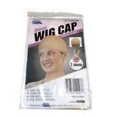 Dream Deluxe Wig Cap Natural 2 Piece Model 0097na Nylon Nude Wig Cap (2 Pack)